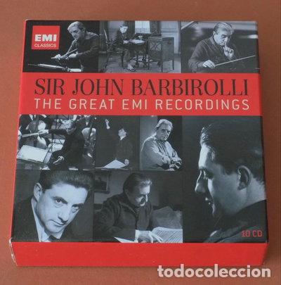 CDs de m&uacute;sica: Sir John Barbirolli: The Great EMI Recordings- 5099945776724