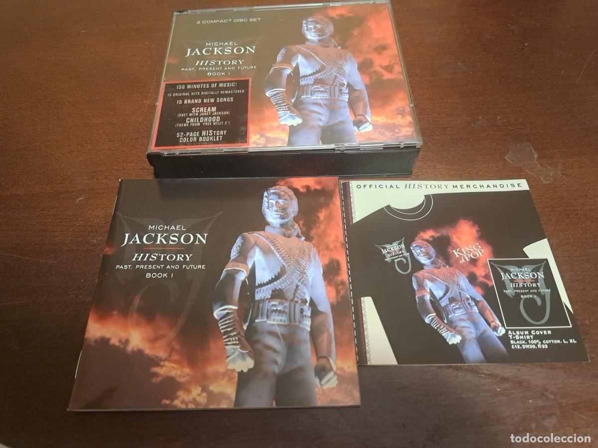 CDs de m&uacute;sica: MICHAEL JACKSON - 2 CD - HISTORY - PAST PRESENTE AND FUTURE - BOOK I + INSERT - Foto 1