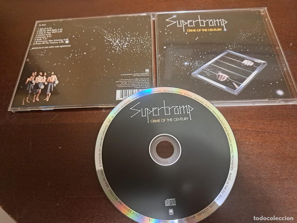 CDs de m&uacute;sica: SUPERTRAMP - CD - CRIME OF THE CENTURY - ROGER HODGSON - RICK DAVIES