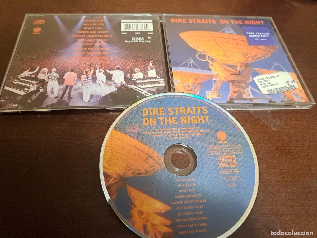 CDs de m&uacute;sica: DIRE STRAITS - CD - ON THE NIGHT - MARK KNOPFLER - DISCO EN DIRECTO
