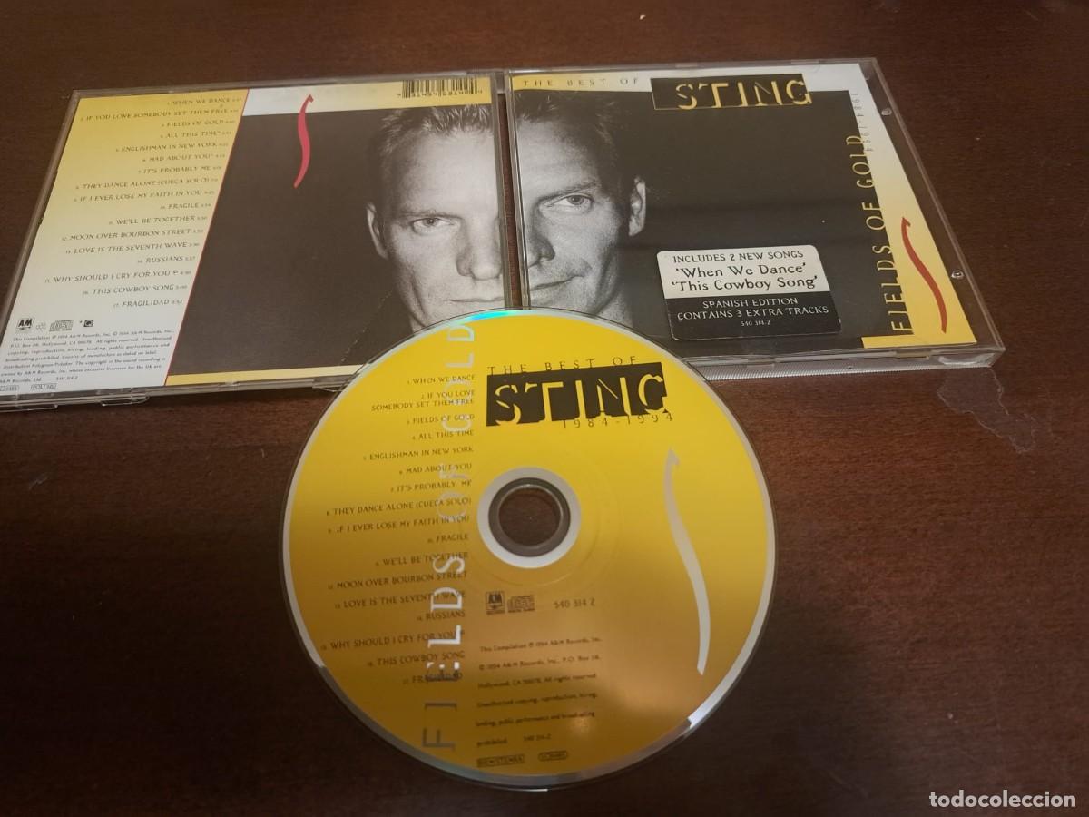 CDs de m&uacute;sica: STING - CD - EXITOS - GREATEST HITS - LO MEJOR - THE POLICE - 3 BOUS - EDICION ESPA&Ntilde;OLA