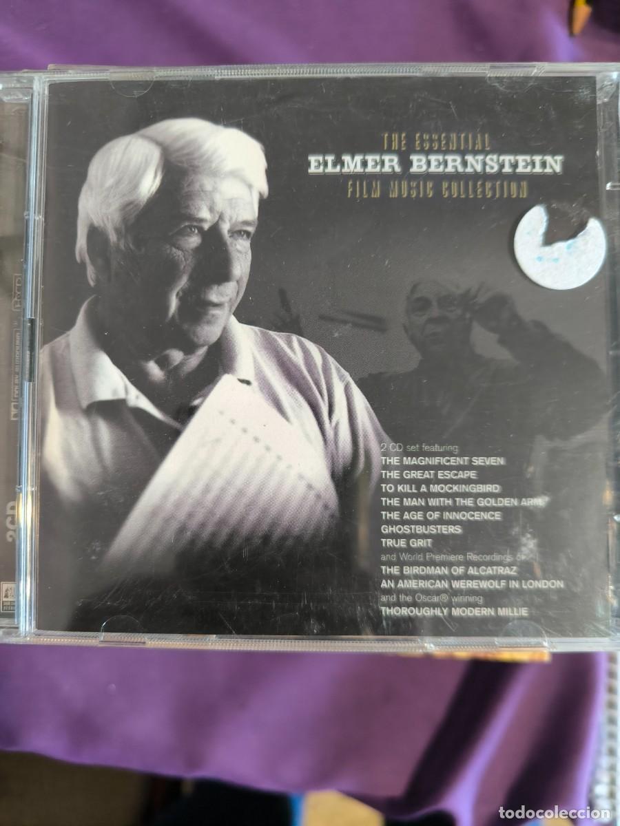 CDs de m&uacute;sica: THE ESSENTIAL ELMER BERNSTEIN. FILM MUSIC. 2 CD&acute;S
