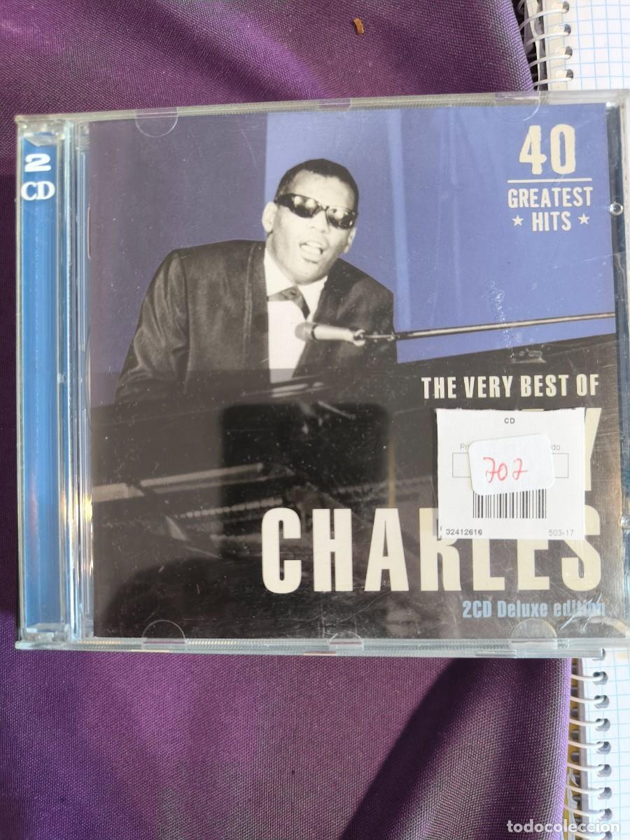 CDs de m&uacute;sica: THE VERY BEST OF RAY CHARLES 2CDS