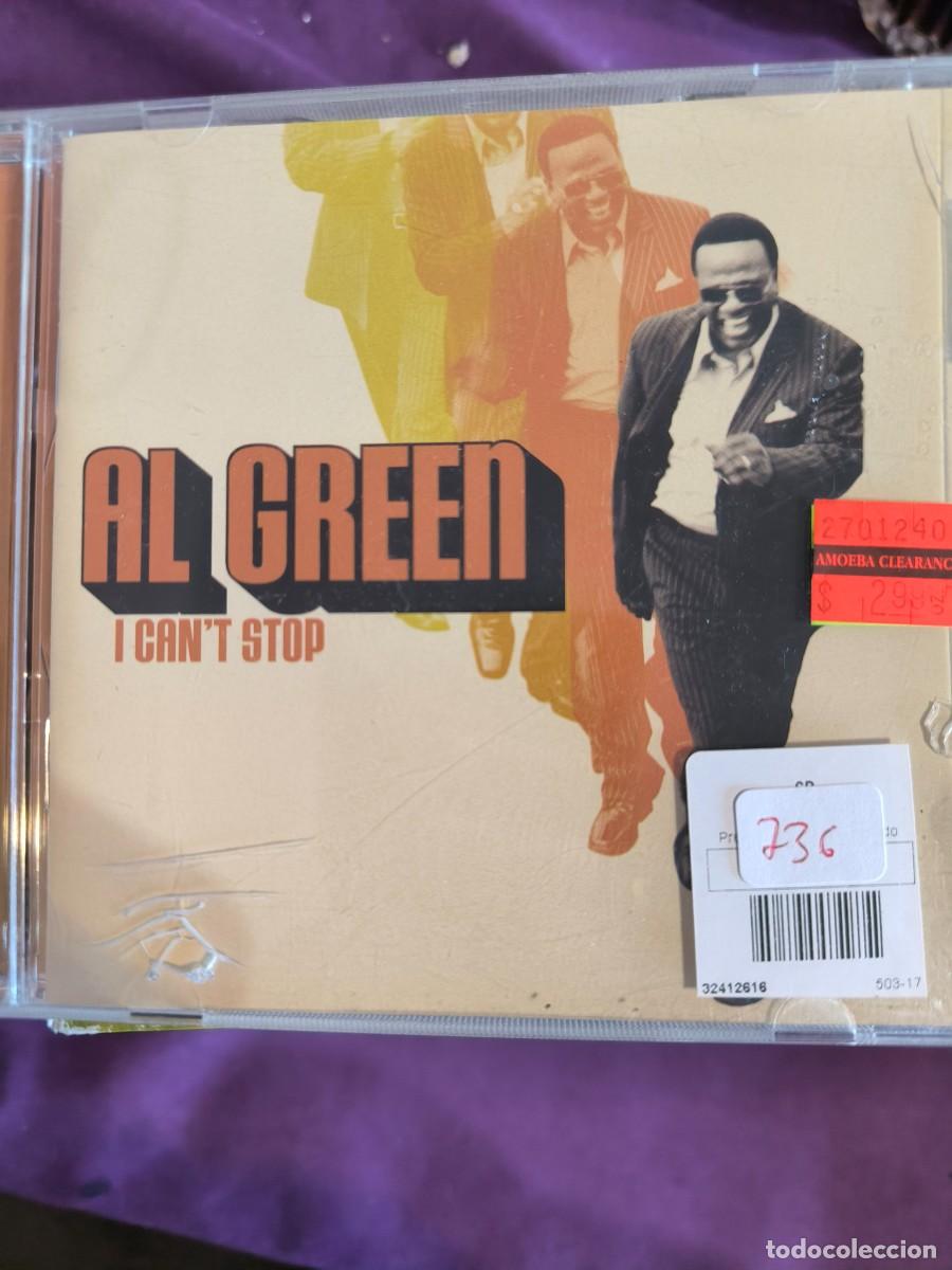 CDs de m&uacute;sica: CD AL GREEN : I CAN&acute;T STOP ( EL MEJOR SOUL )