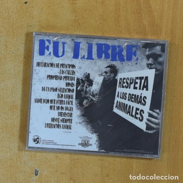 CDs de m&uacute;sica: EU LIBRE - DECLARACION DE PRINCIPIOS - CD - Foto 2
