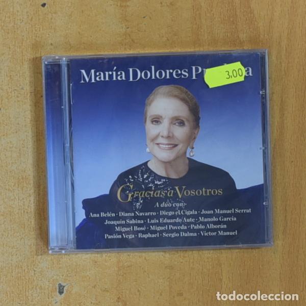 CDs de m&uacute;sica: MARIA DOLORES PRADERA - GRACIAS A VOSOTROS - CD