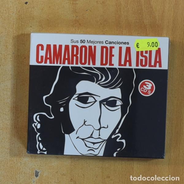 CDs de m&uacute;sica: CAMARON DE LA ISLA - SUS 50 MEJORES CANCIONES - 3 CD
