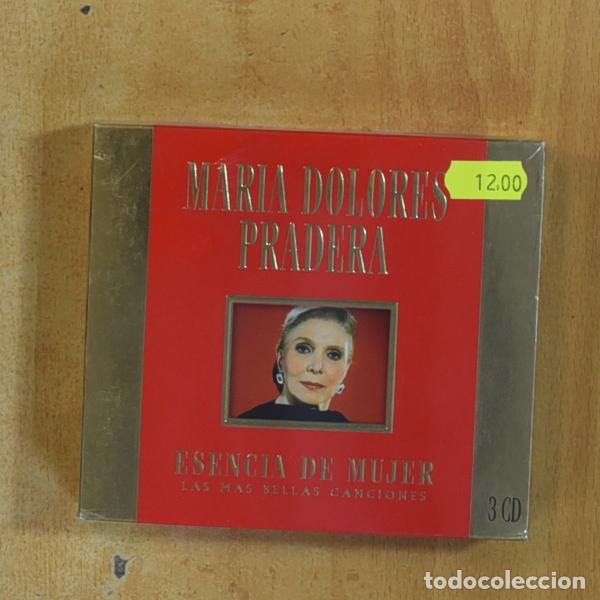 CDs de m&uacute;sica: MARIA DOLORES PRADERA - ESENCIA DE MUJER - 3 CD