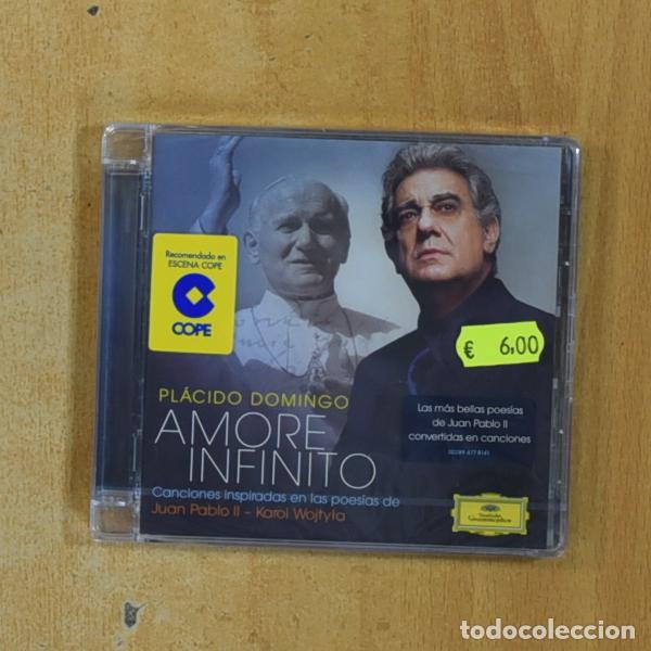 CDs de m&uacute;sica: PLACIDO DOMINGO - AMORE INFINITO - CD