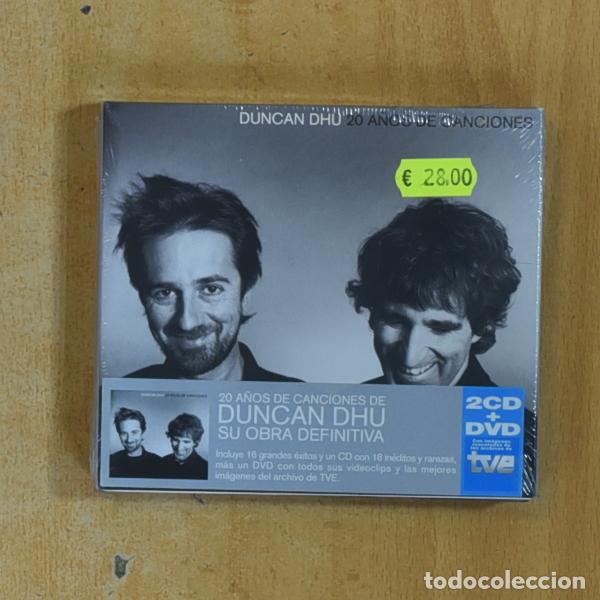 CDs de m&uacute;sica: DUNCAN DHU - 20 ANOS DE CANCIONES - 2 CD + DVD