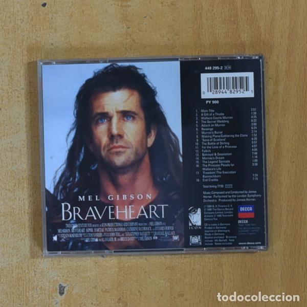 CDs de m&uacute;sica: JAMES HORNER - BRAVEHEART - CD - Foto 2