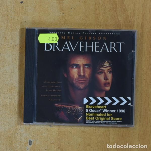 CDs de m&uacute;sica: JAMES HORNER - BRAVEHEART - CD