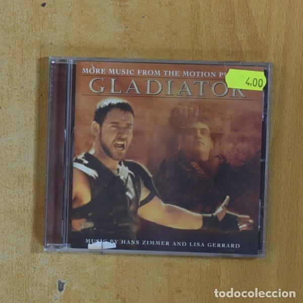 CDs de m&uacute;sica: HANS ZIMMER AND LISA GERRARD - GLADIATOR - CD