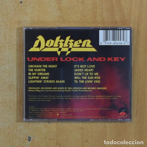 CDs de m&uacute;sica: DOKKEN - UNDER LOCK AND KEY - CD - Foto 2