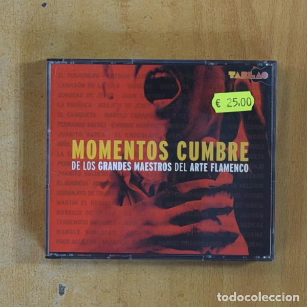 CDs de m&uacute;sica: VARIOS - MOMENTOS CUMBRE DE LOS GRANDES MAESTROS DEL FLAMENCO - 3 CD