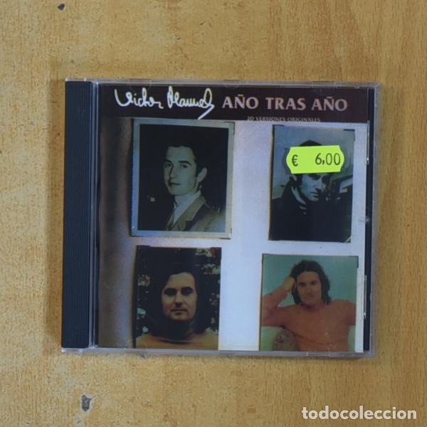 CDs de m&uacute;sica: VICTOR MANUEL - A&Ntilde;O TRAS A&Ntilde;O - CD
