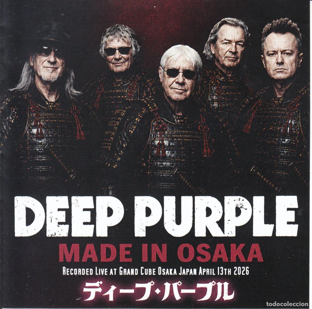 CDs de m&uacute;sica: DEEP PURPLE. MADE IN OSAKA. 2 CD. - Foto 1