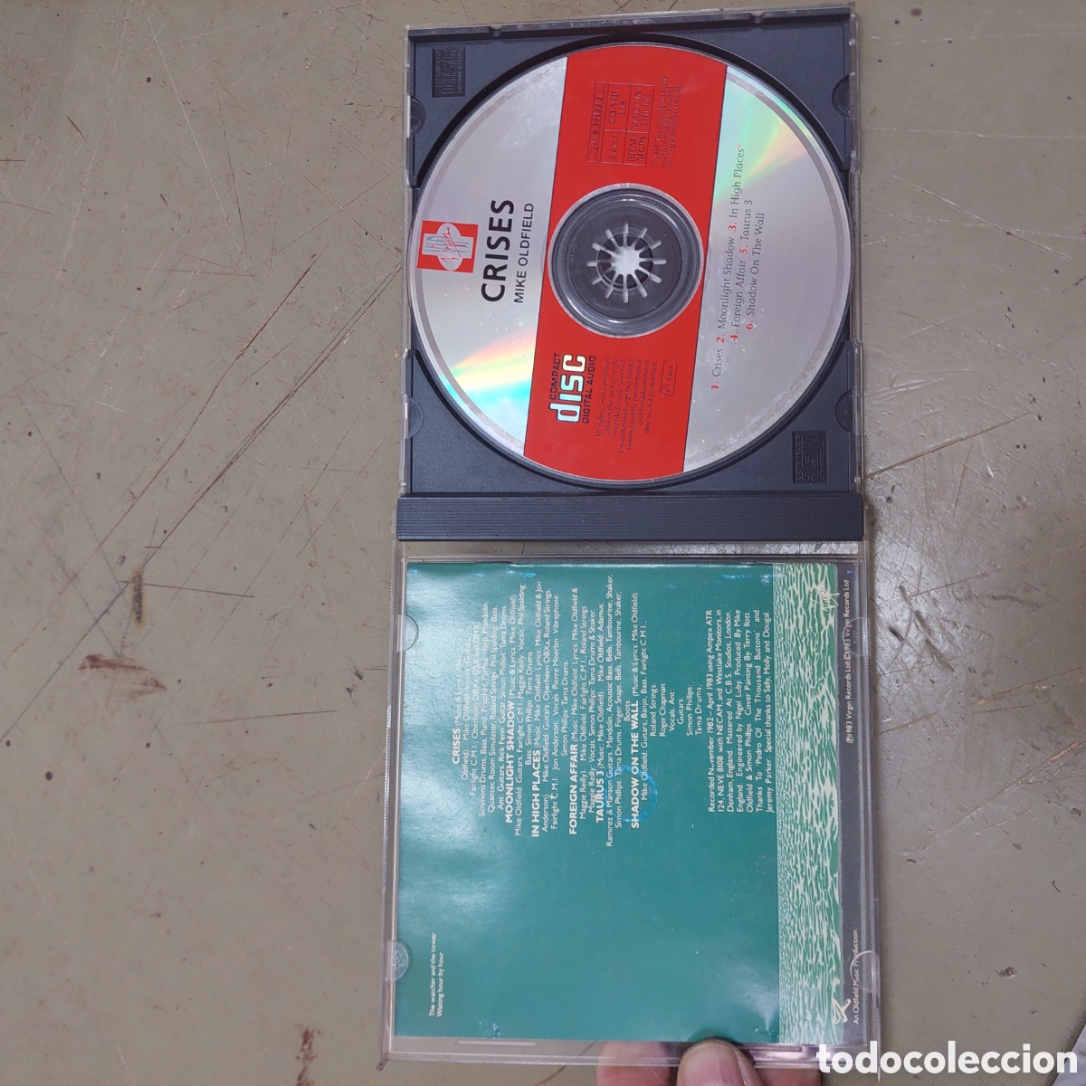 CDs de m&uacute;sica: CD Mike Oldfield. Crises.1983 - Foto 4