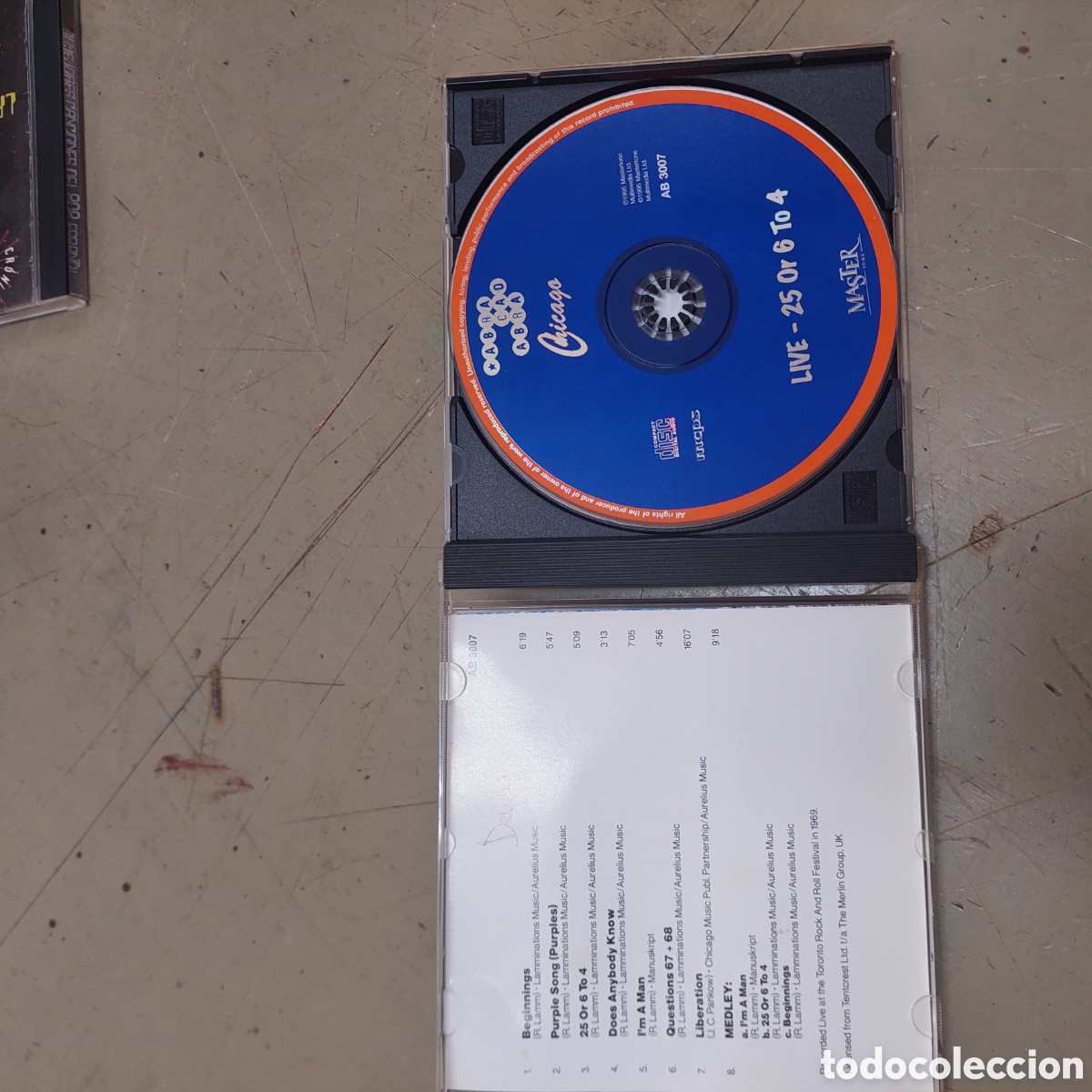 CDs de m&uacute;sica: CD Chicago Live-25 or6 to 4. - Foto 4
