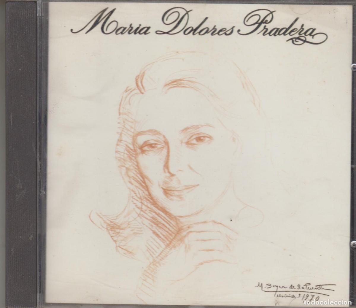 CDs de m&uacute;sica: Mar&iacute;a Dolores Pradera cd Siete y mil veces 1992 Zafiro