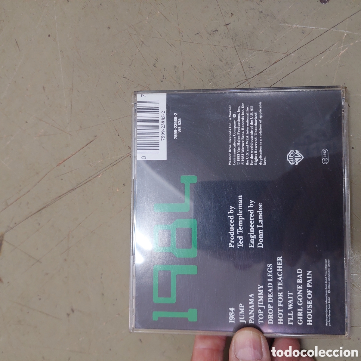 CDs de m&uacute;sica: CD Van Halen 1984. America - Foto 2