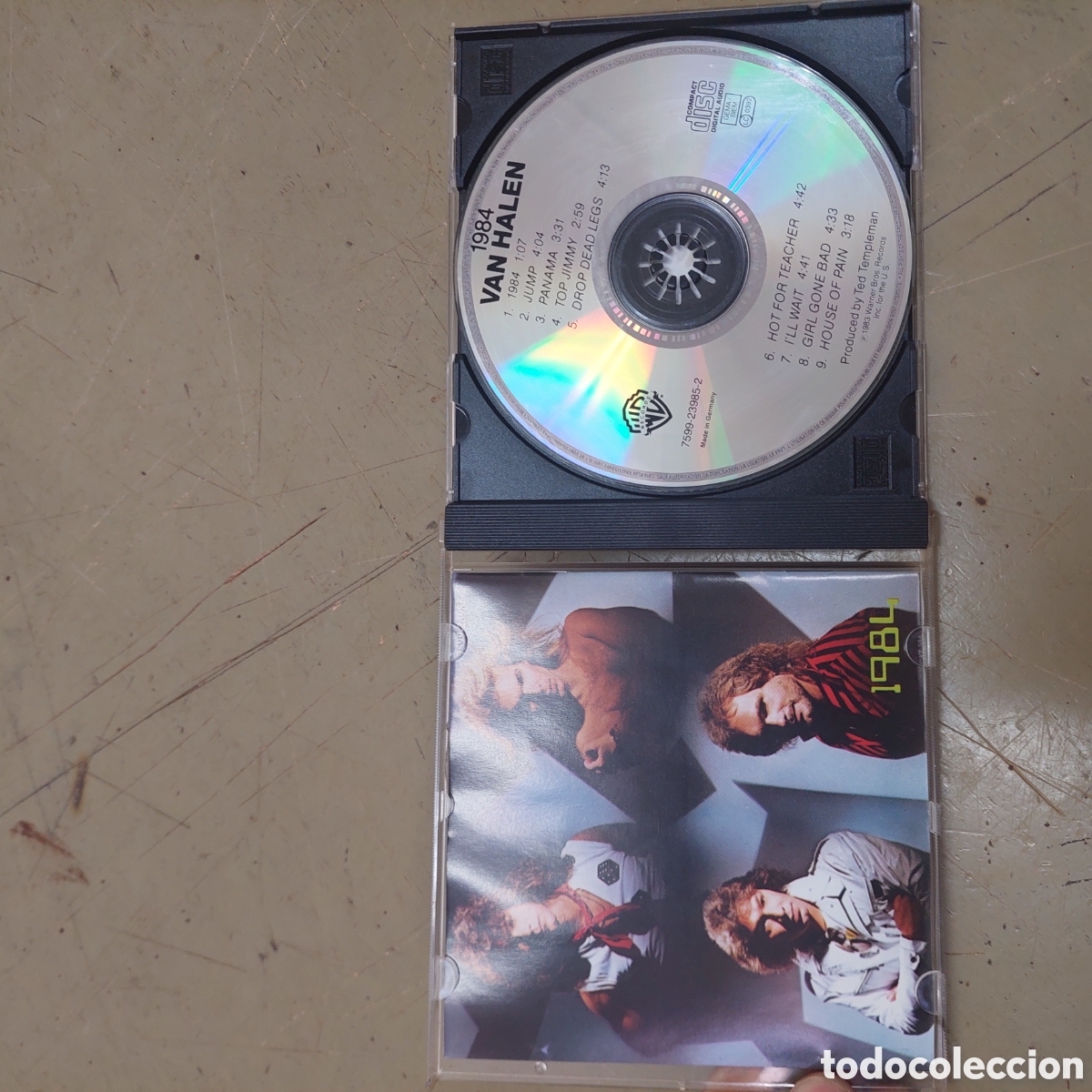 CDs de m&uacute;sica: CD Van Halen 1984. America - Foto 4