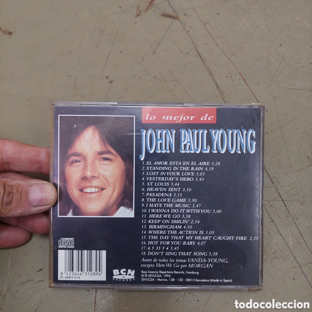 CDs de m&uacute;sica: Lo mejor de John Paul Young - Foto 2