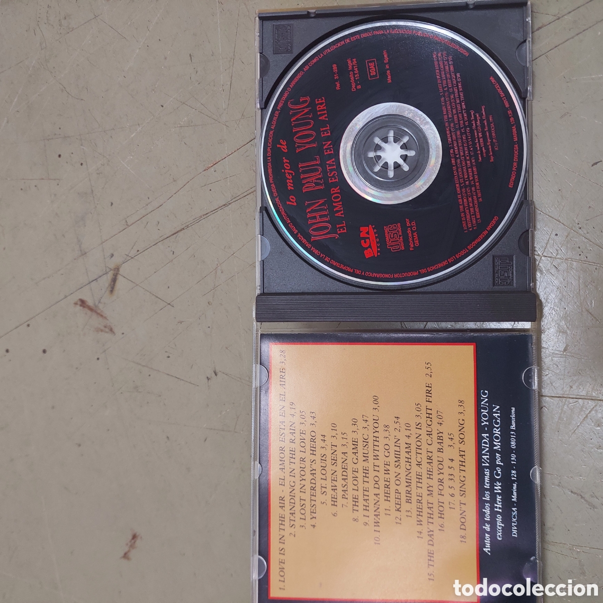 CDs de m&uacute;sica: Lo mejor de John Paul Young - Foto 4