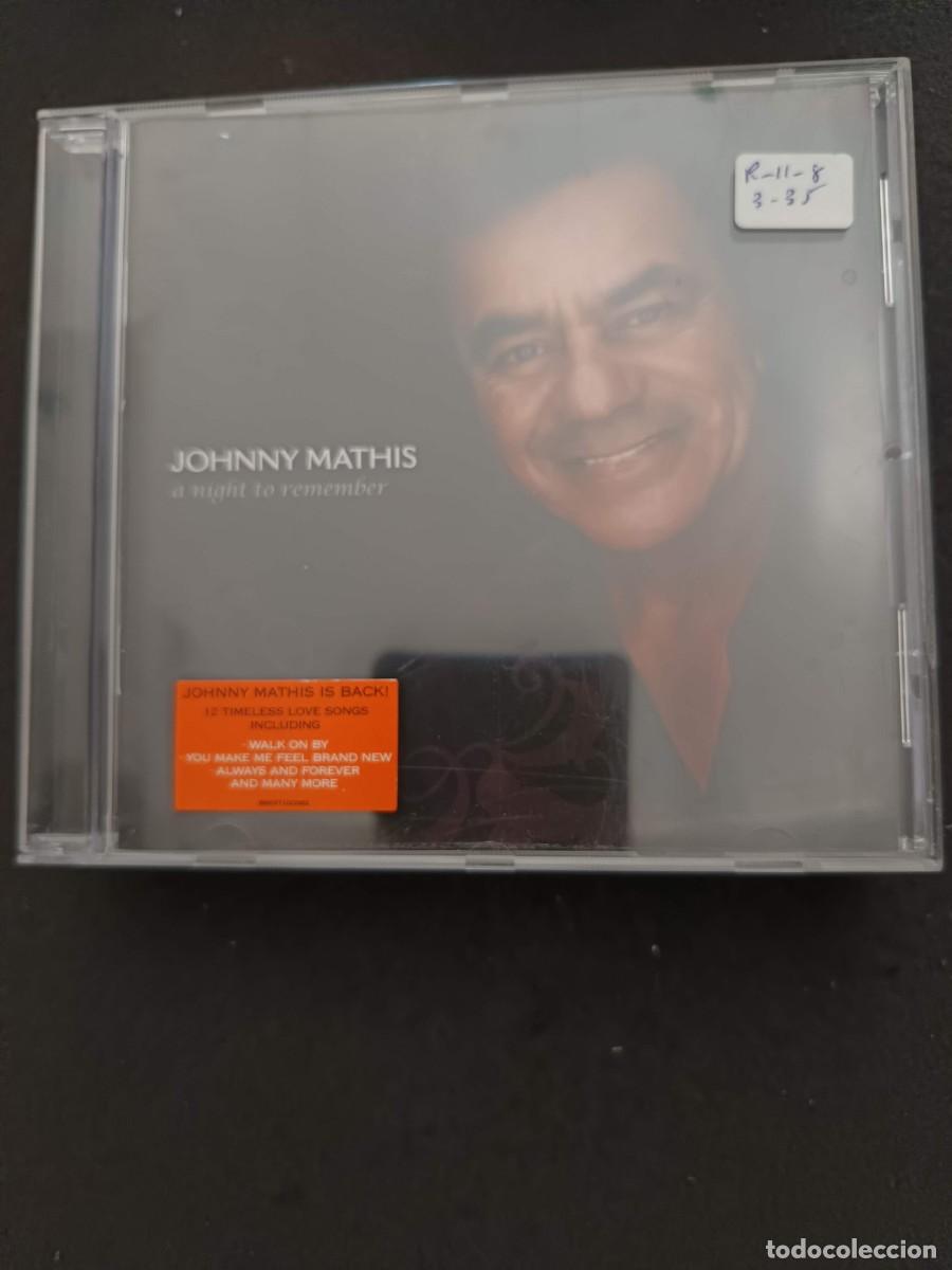 CDs de m&uacute;sica: JOHNNY MATHIS. A NIGHT TO REMEMBER - Foto 1