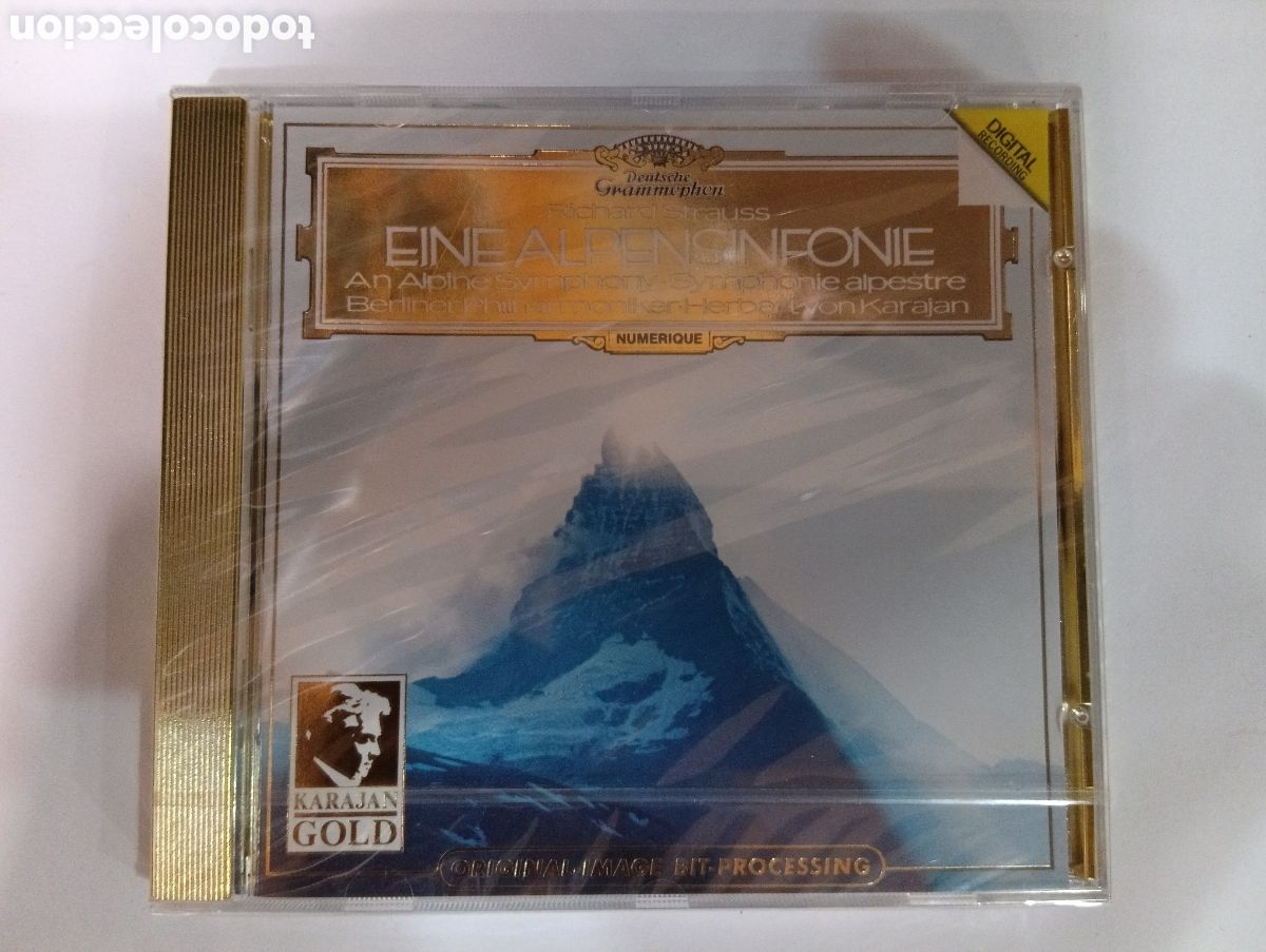 CDs de m&uacute;sica: RICHARD STRAUSS - EINE ALPENSINFONIE (CD DGG) KARAJAN &iexcl;&iexcl;&iexcl;CD PRECINTADO!!!
