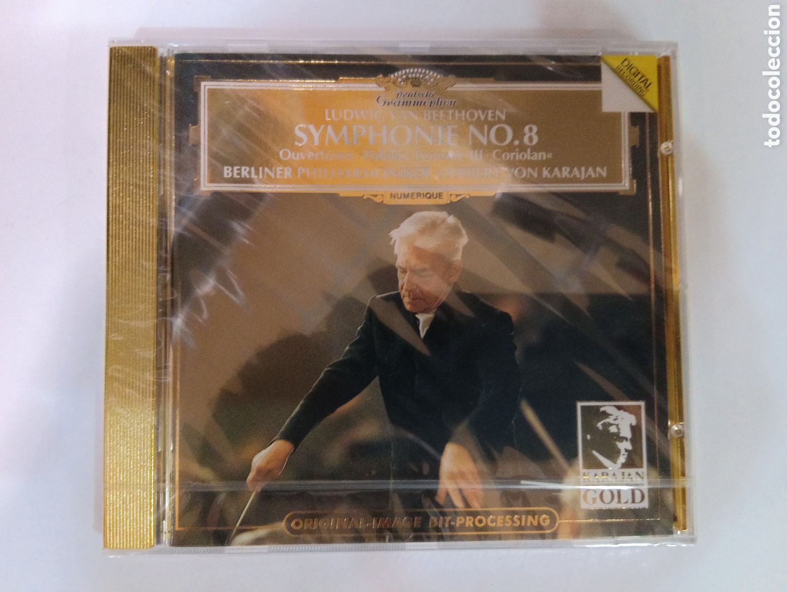 CDs de Musique: Ludwig Beethoven Symphonie N&ordm; 8 - KARAJAN GOLD &iexcl;&iexcl;&iexcl;CD PRECINTADO!!!