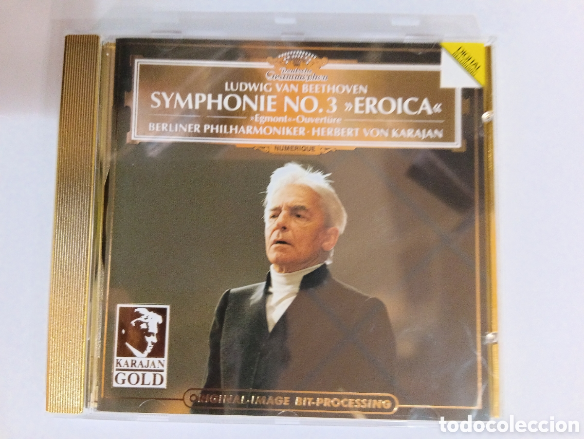 CDs de Musique: Ludwig Beethoven. SYMPHONIE N&ordm; 3. EROICA- Karajan Gold KARAJAN GOLD - COMO NUEVO