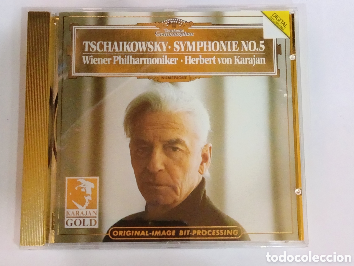 CDs de Musique: TSCHAIKOWSKY SYMPHONIE N&ordm; 5 - KARAJAN GOLD - COMO NUEVO