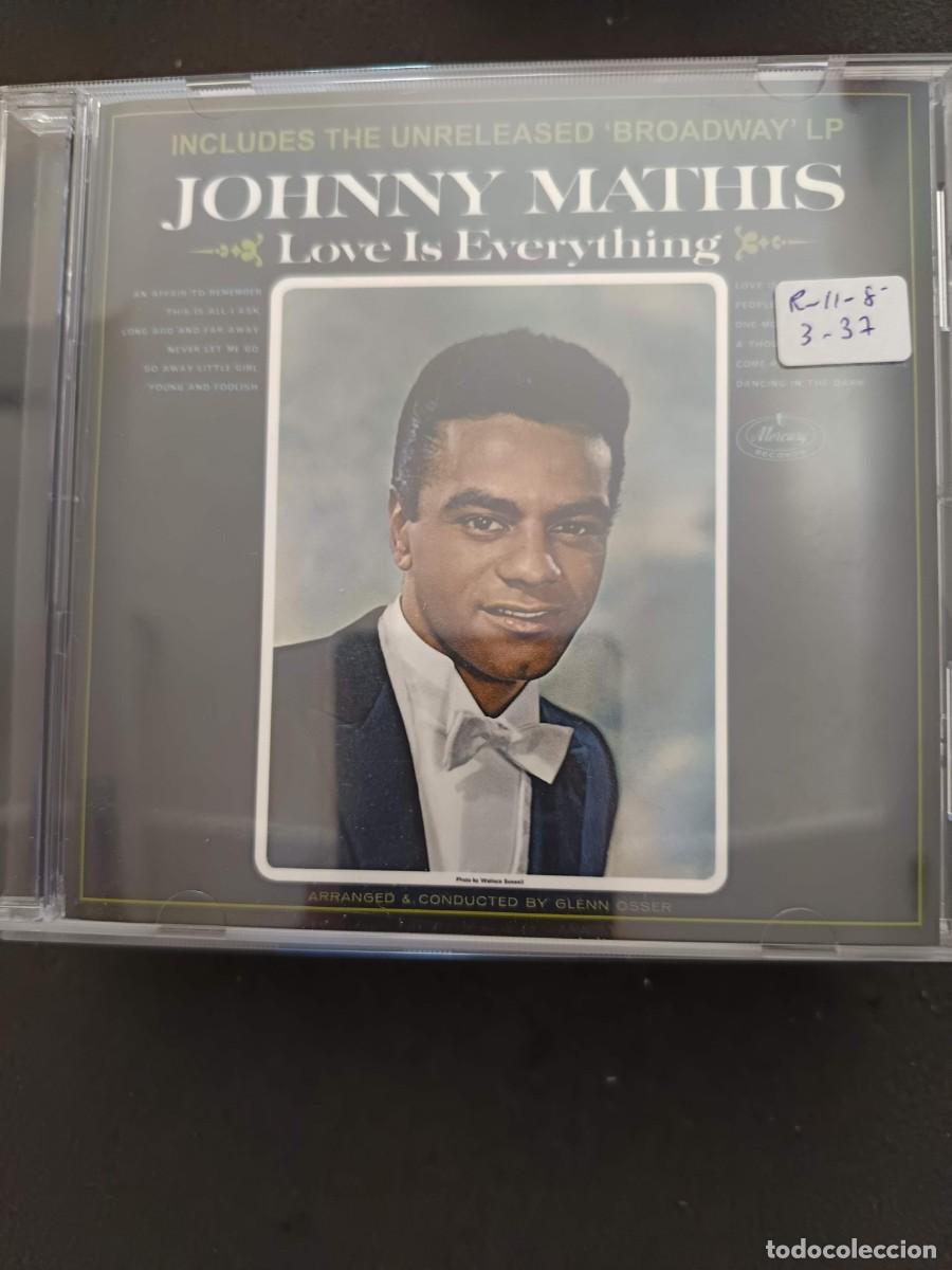 CDs de m&uacute;sica: JOHNNY MATHIS. LOVE IS EVERYTHING