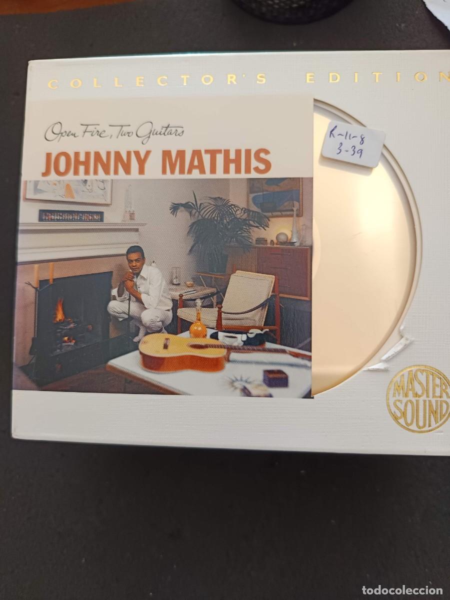 CDs de m&uacute;sica: JOHNNY MATHIS. OPEN FIRE, TWO GUITARS