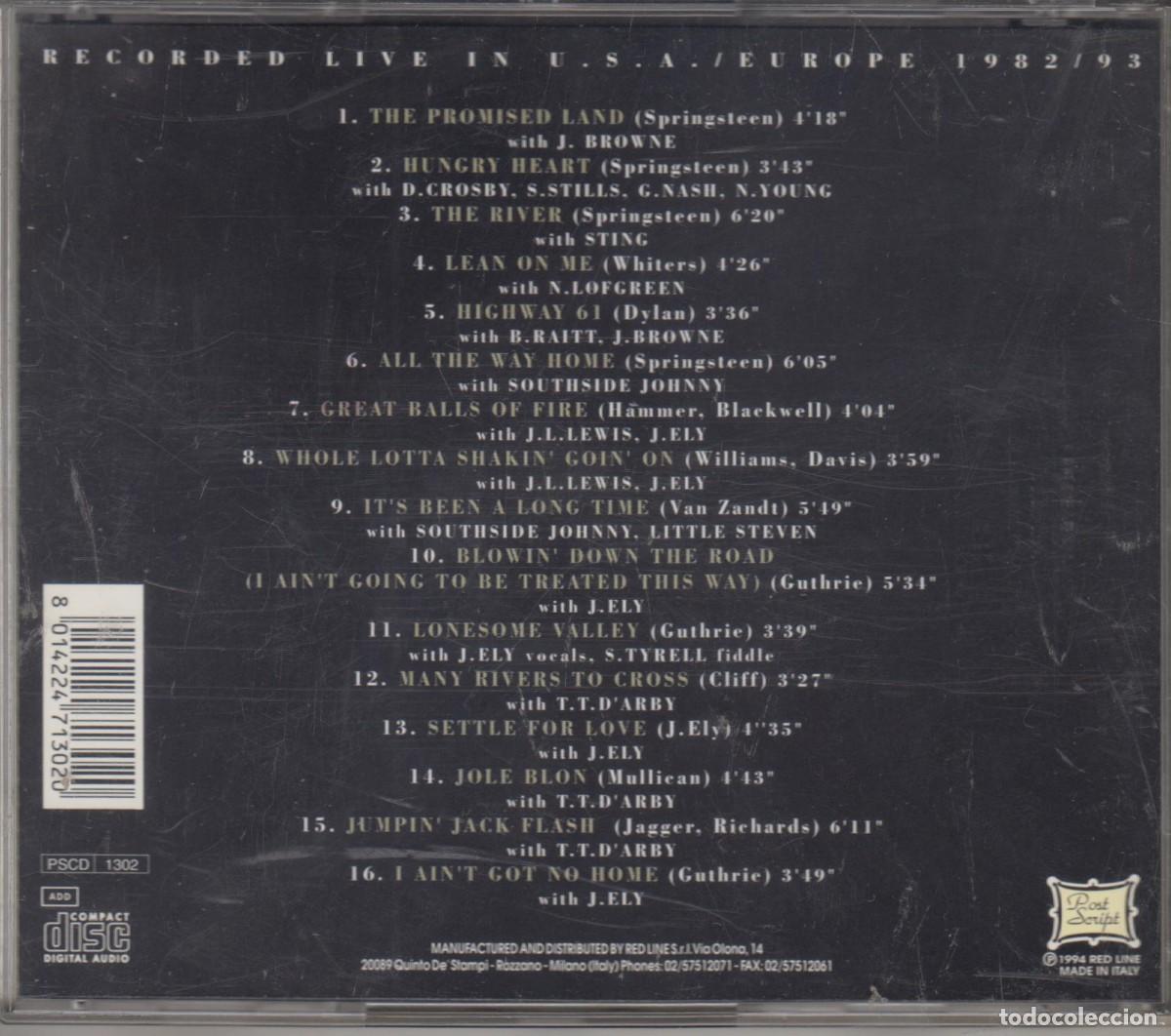 CDs de m&uacute;sica: Bruce Springsteen cd Duets Live 1994 Italy - Foto 2