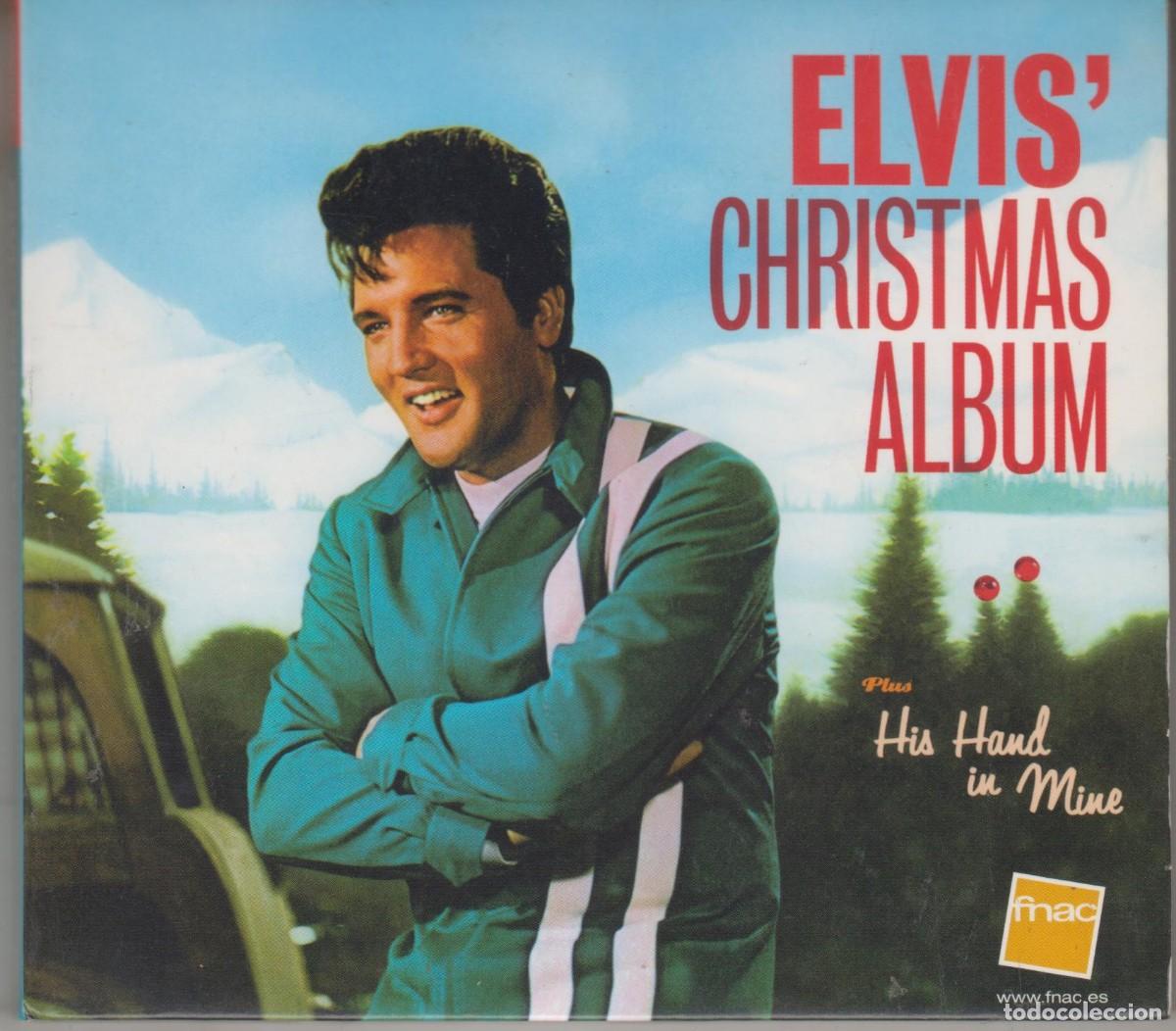 CDs de m&uacute;sica: Elvis Presley cd Christmas album + His hand in mine 2011 FNAC