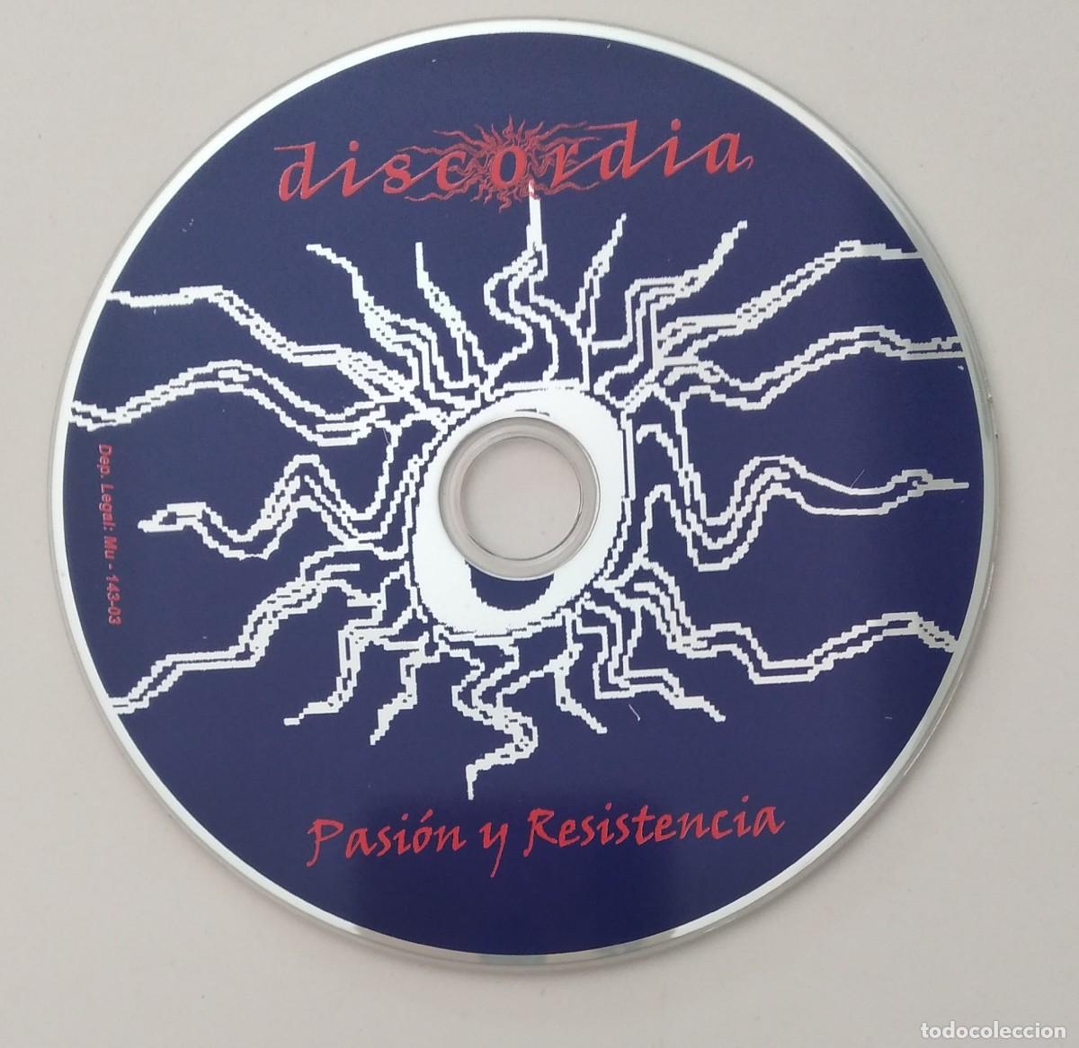 CDs de m&uacute;sica: CD: Discordia - Pasi&oacute;n y Resistencia