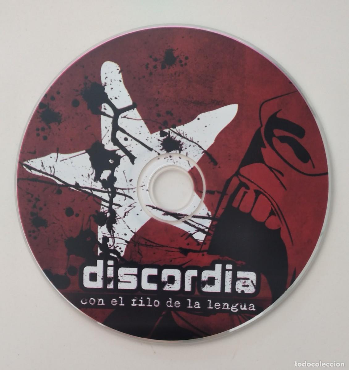 CDs de m&uacute;sica: CD: Discordia - Con el filo de la lengua