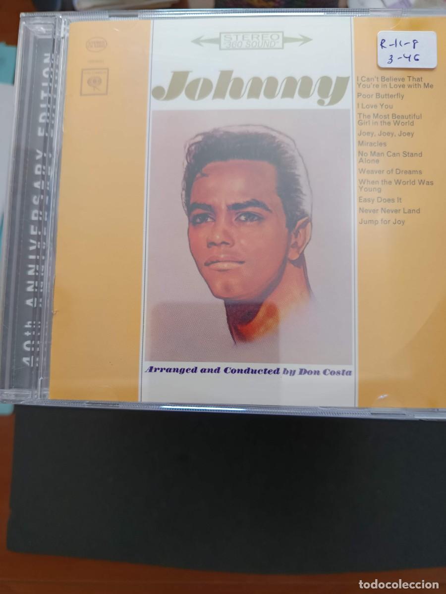 CDs de m&uacute;sica: JOHNNY MATHIS. JOHNNY. 40TH ANNIVERSARY EDITION
