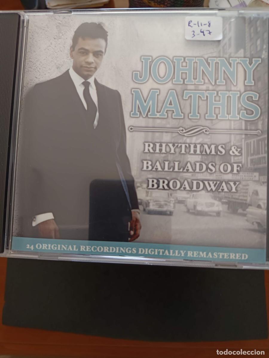 CDs de m&uacute;sica: JOHNNY MATHIS. RHYTHMS & BALLADS OF BROADWAY