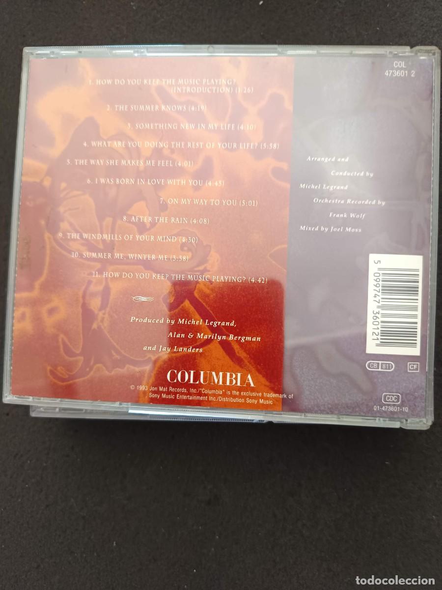 CDs de m&uacute;sica: JOHNNY MATHIS. HOW DO YOU KEEP THE MUSIC PLAYING? - Foto 2