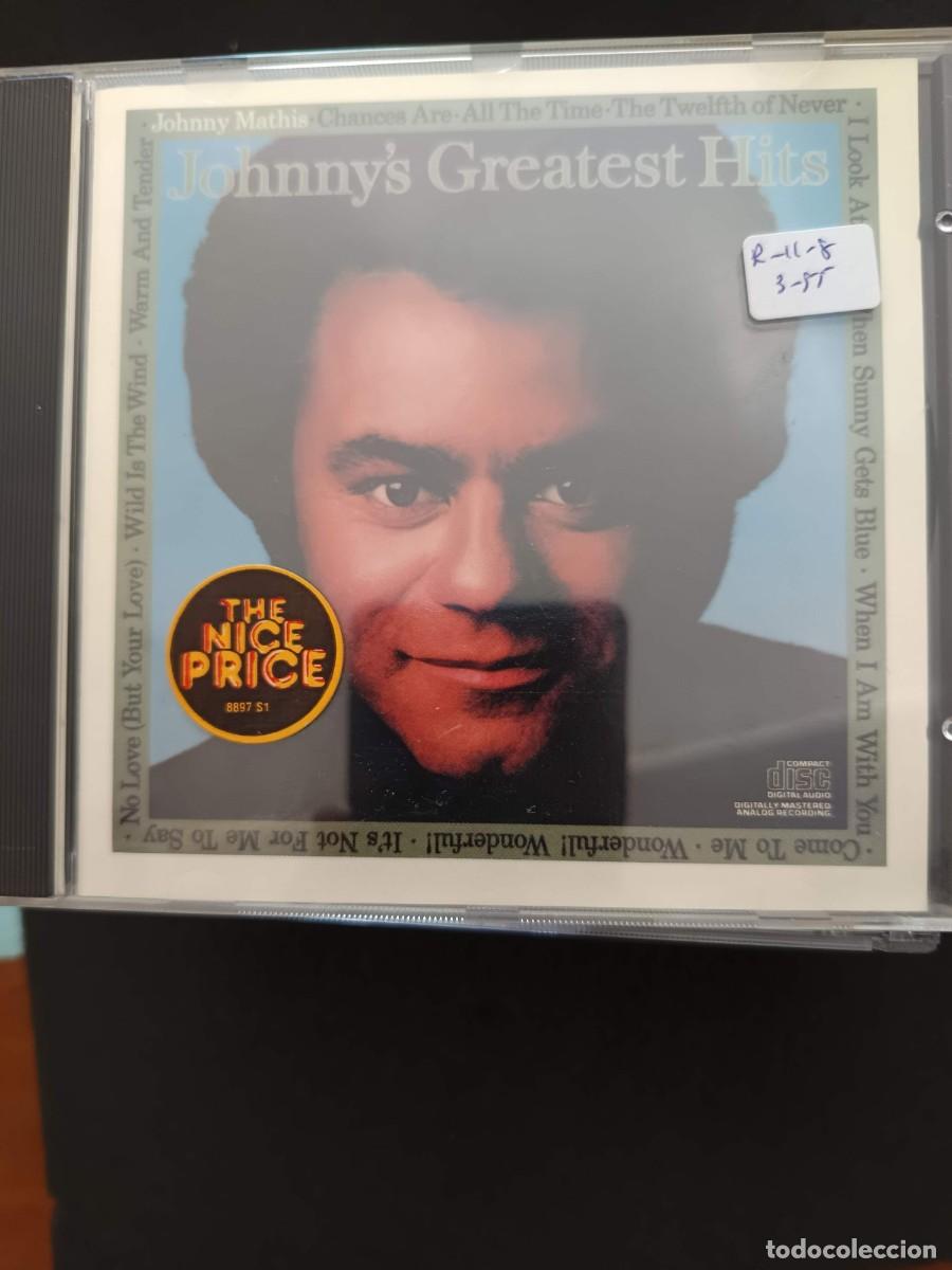 CDs de m&uacute;sica: JOHNNY MATHIS. JOHNNY'S GREATEST HITS
