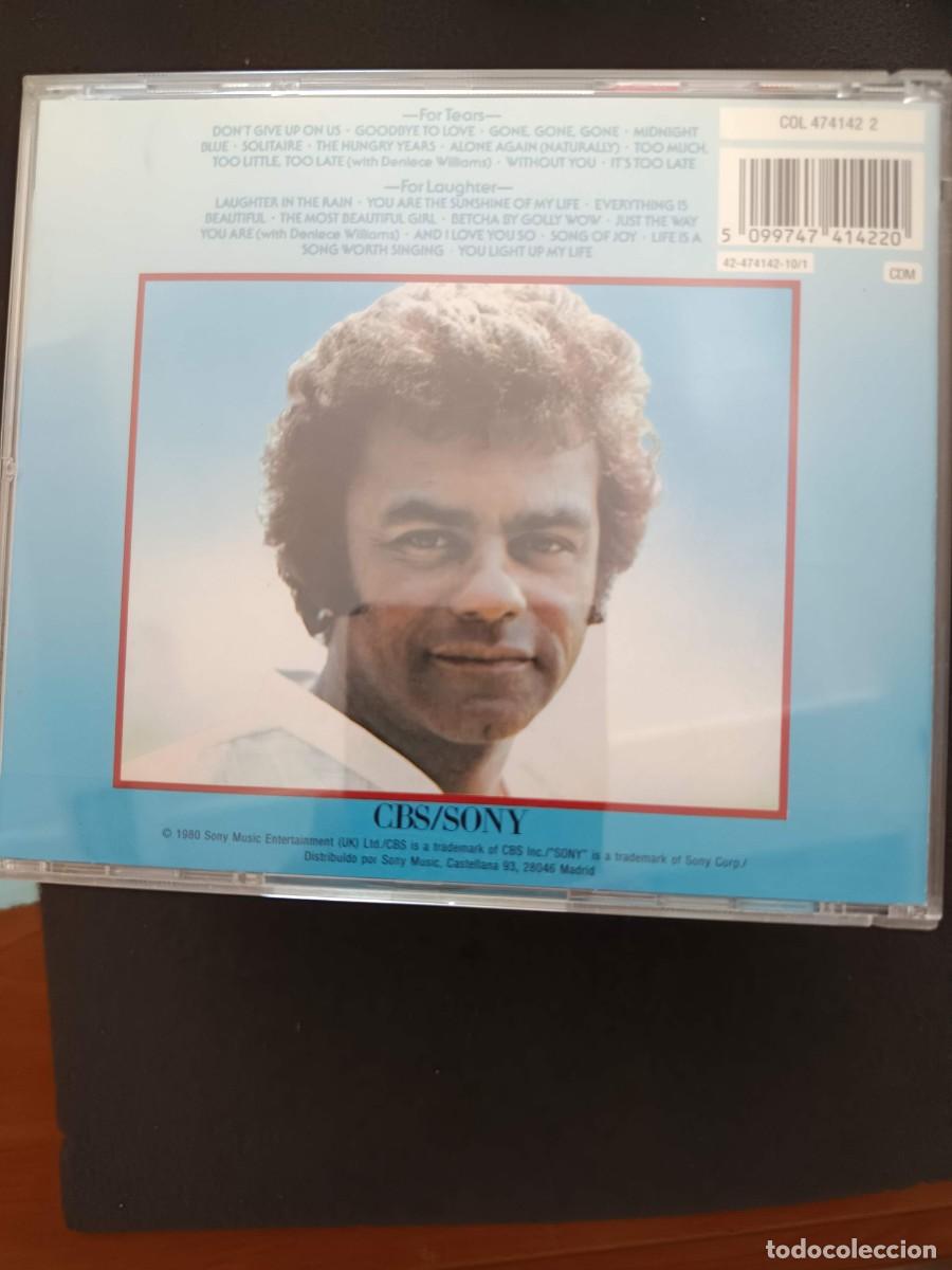 CDs de m&uacute;sica: JOHNNY MATHIS. TEARS AND LAUGHTER - Foto 2