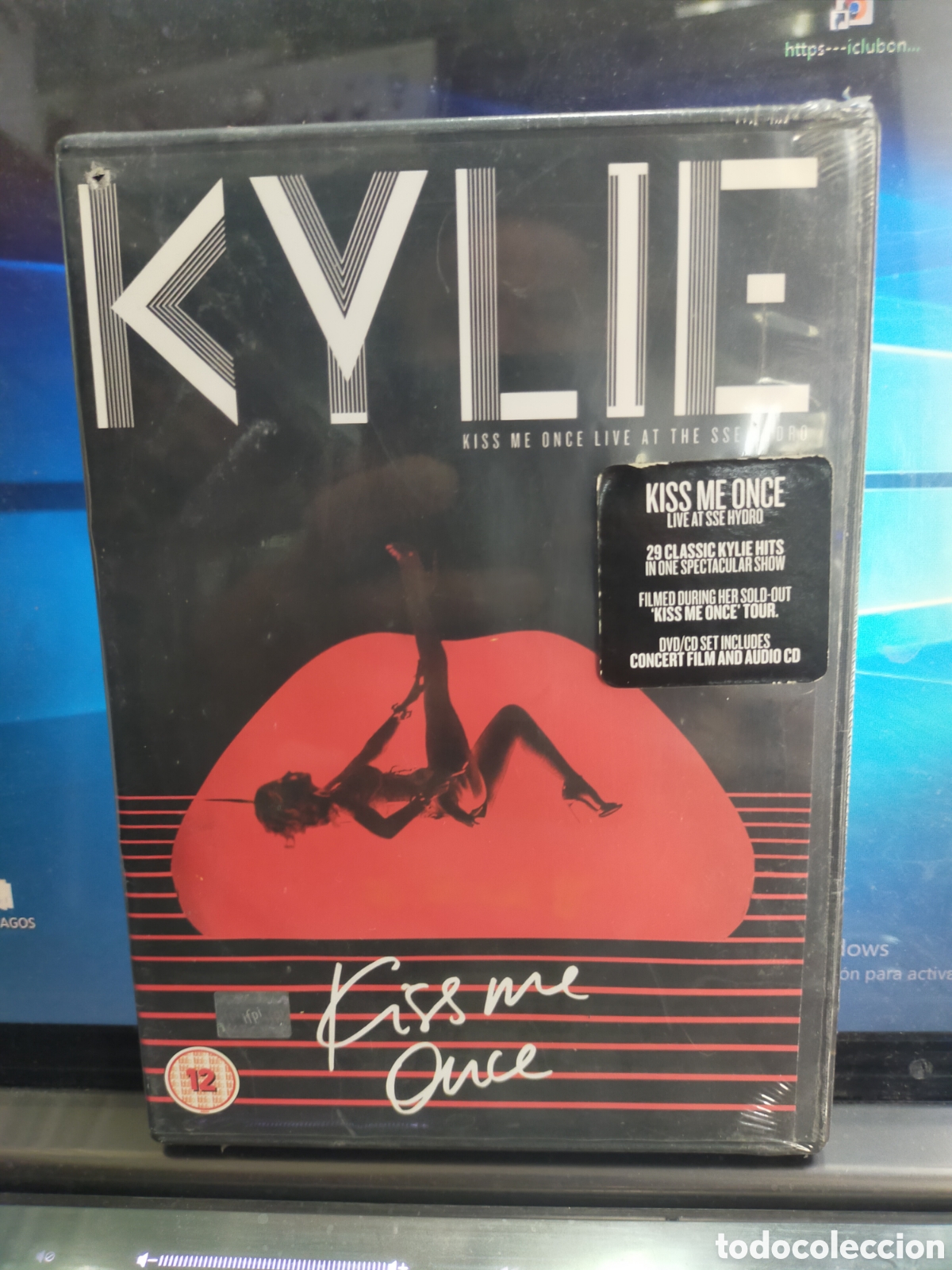 CDs de m&uacute;sica: Kylie minogue doble CD + dvd kiss me once live at the sse hydro precintado