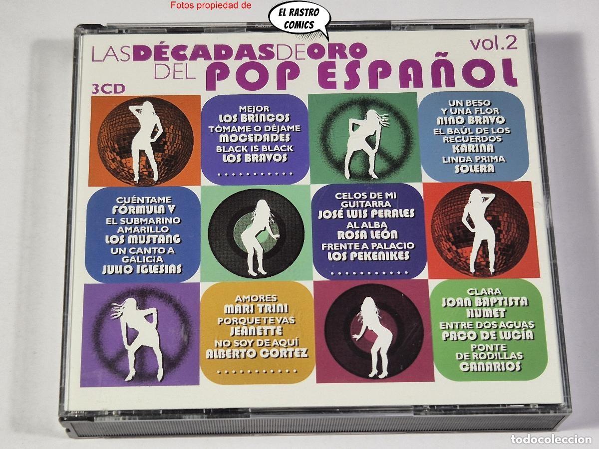 CDs de m&uacute;sica: Various &ndash; La Decada De Oro Del Pop Espa&ntilde;ol. vol 2. 3 cd