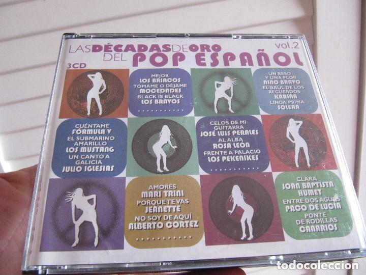 CDs de m&uacute;sica: Various &ndash; La Decada De Oro Del Pop Espa&ntilde;ol. vol 2. 3 cd