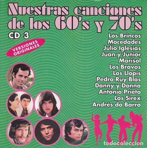 CDs de m&uacute;sica: Nuestras Canciones de Los 60's y 70's - CD 3