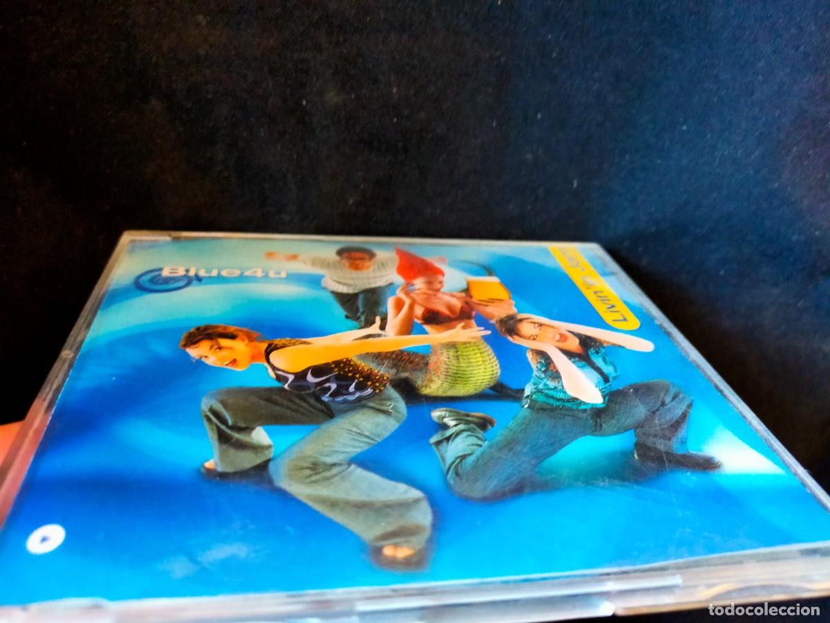 CDs de m&uacute;sica: BLUE 4U. LIVIN&acute;IN JAM. 1999. VALE MUSIC. 2 TEMAS.
