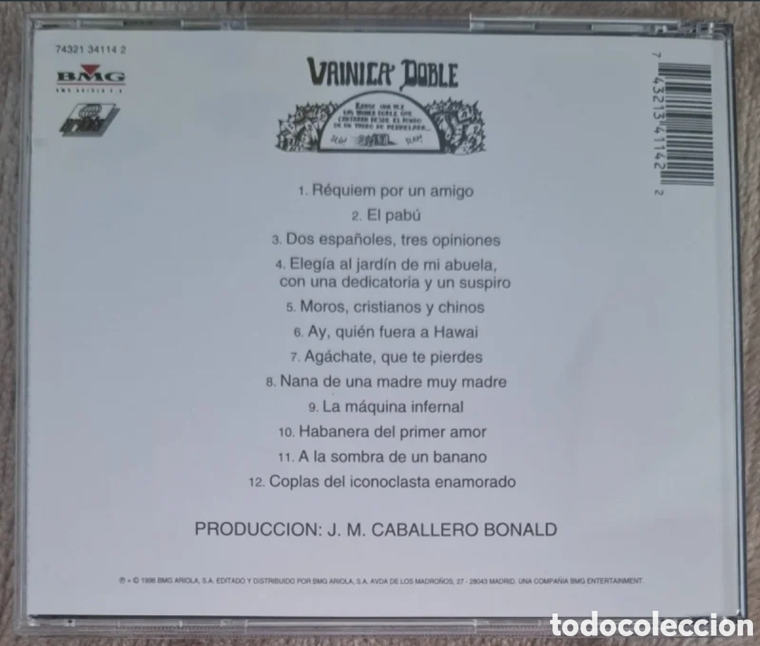 CDs de m&uacute;sica: Vainica Doble - Heliotropo CD - Foto 2